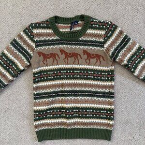 Janie and Jack Fair Isle Sweater